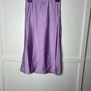 NWT The Drop Maya Skirt Lavendula Size XS purple color